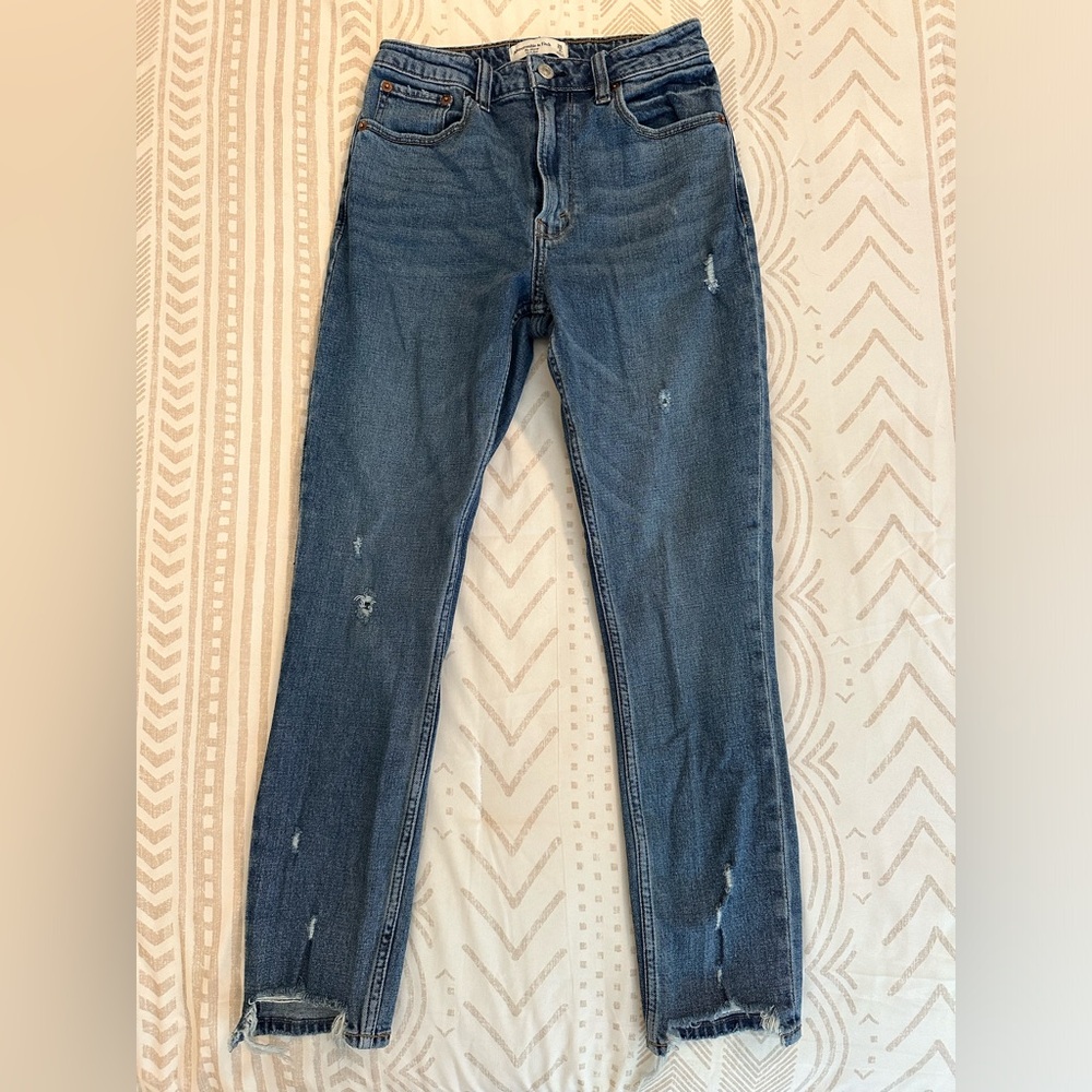 Abercrombie & Fitch The Skinny High Rise, Curve Love 26